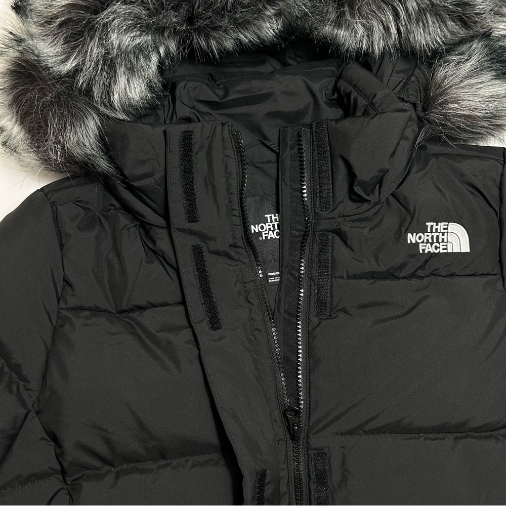 The North Face Women's Gotham Jacket Down Coat TNF Black Sz XXXL 3XL NWT - Picture 3 of 10